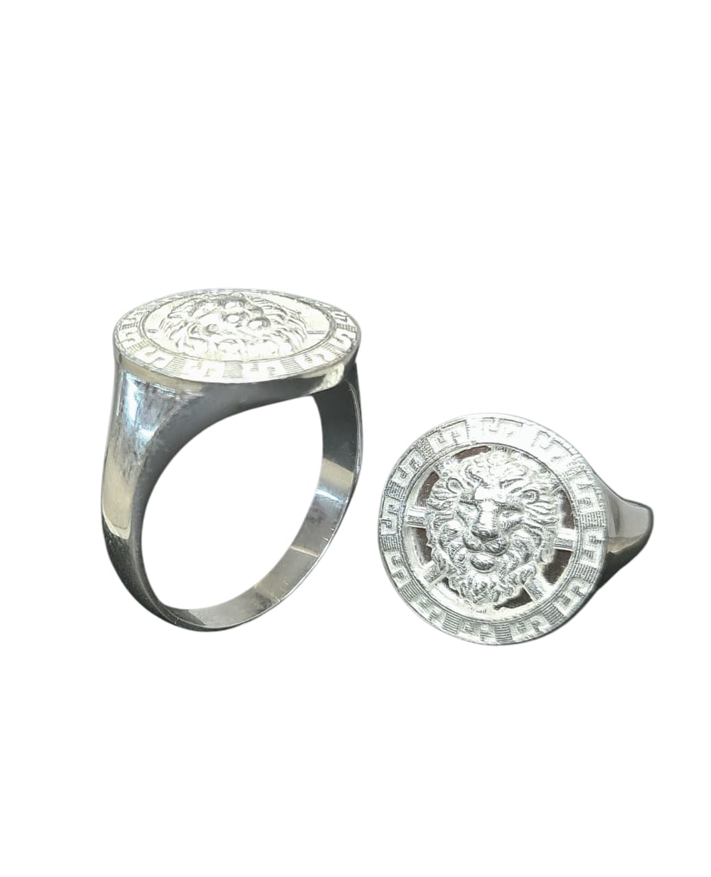 Silver Ring with Serendip Logo